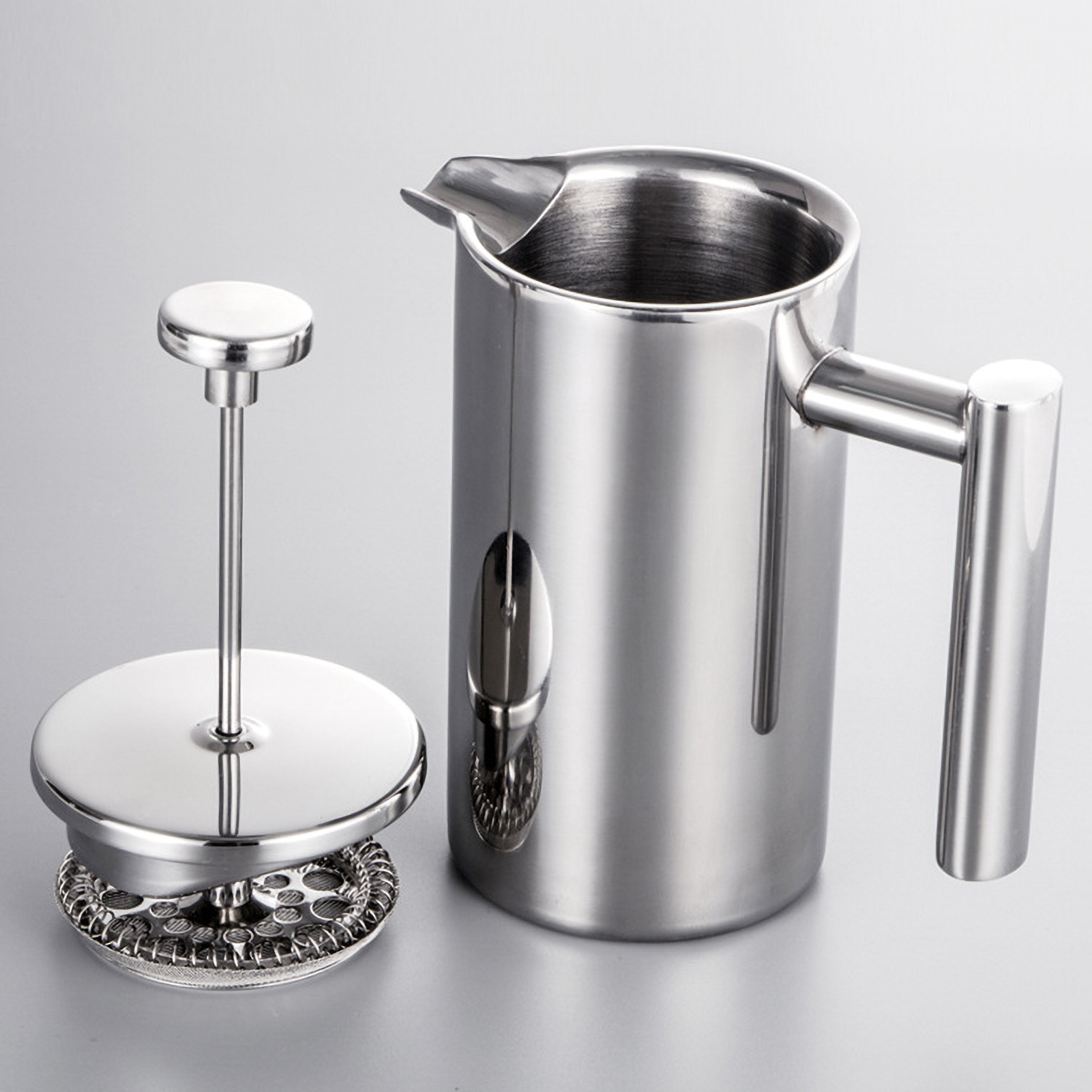 Coffee Extraction Equipment - 350ml/800ml/1000ml French Press Coffee Maker Stainless