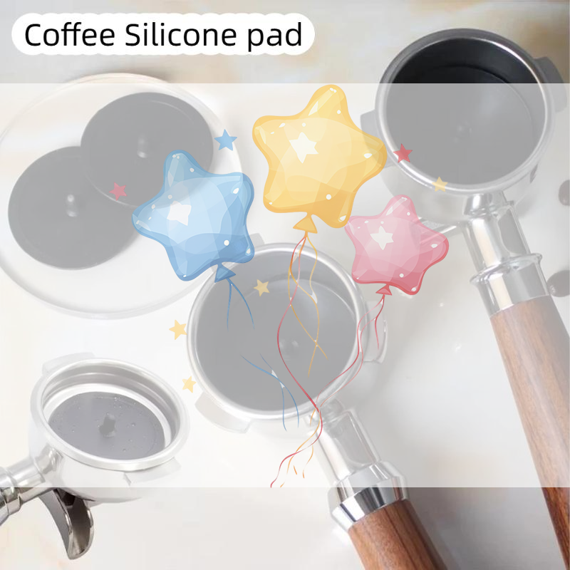 Blind Filter Disc - 51/58mm Portafilter Backwashing Tool Silicone Blind
