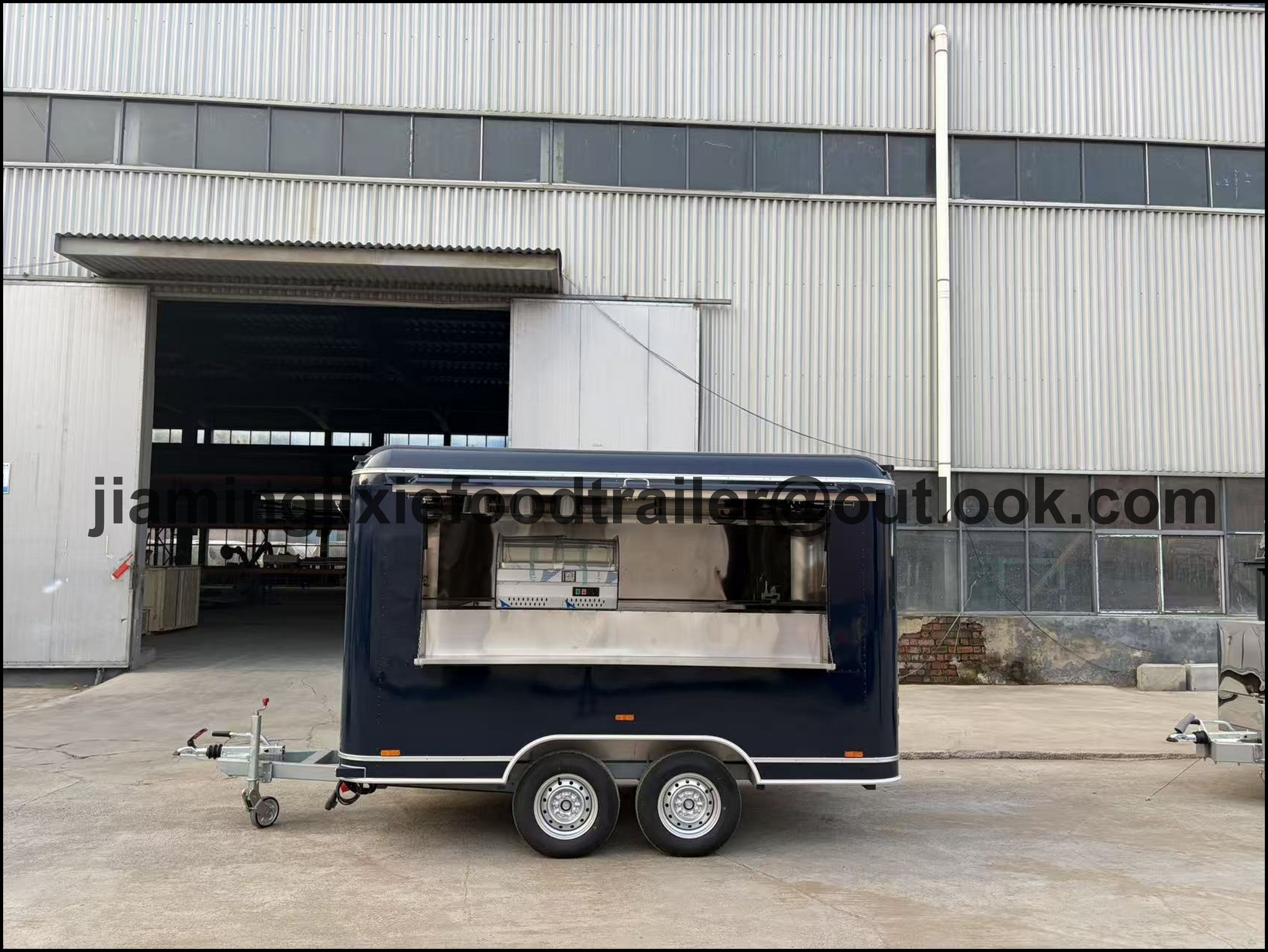 Vintage Coffee Equipment - Food Truck Coffee Trailer Street Vendor