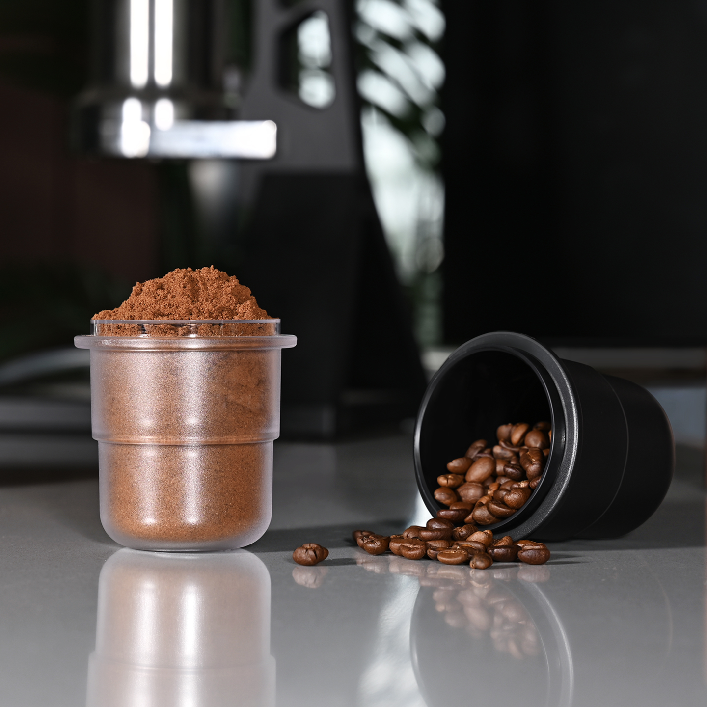 Coffee Extraction Equipment - 58mm Coffee Portafilter Dosing Cup Black