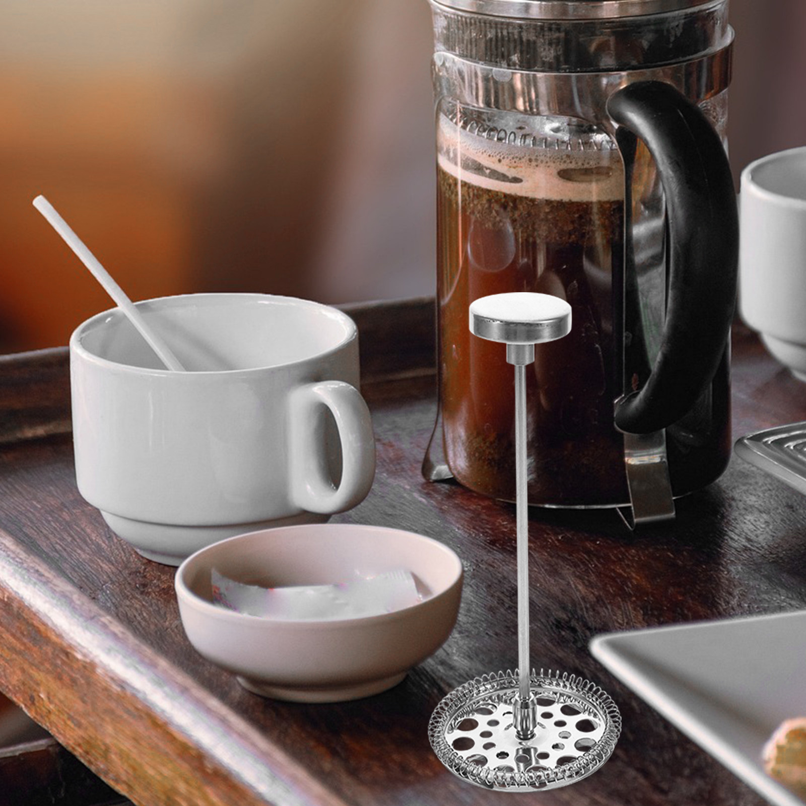 Blind Filter Disc - 1Set Stainless Steel Coffee Filter Basket