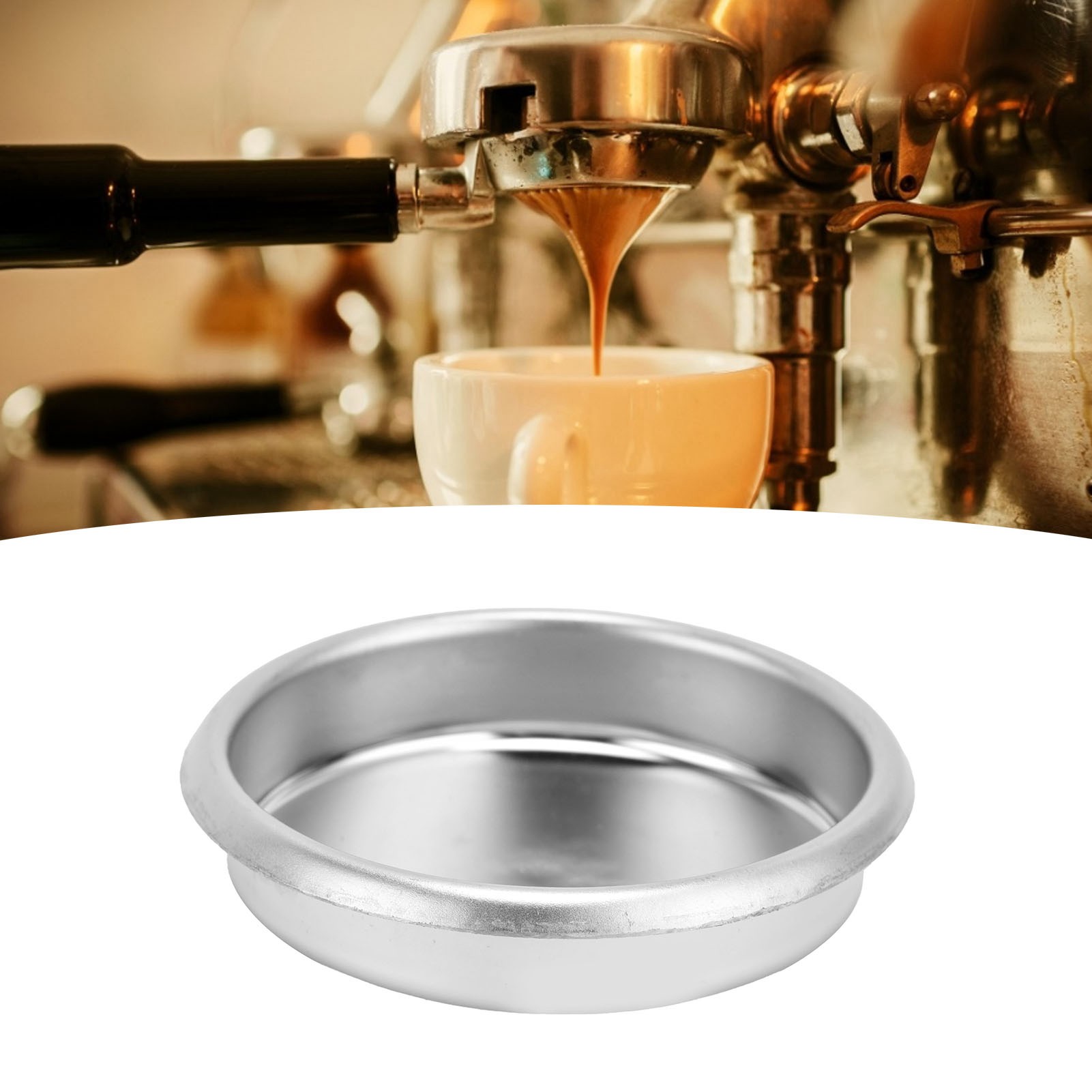 54mm Coffee Machine Stainless  - Blind Filter Disc ulasan dan harga