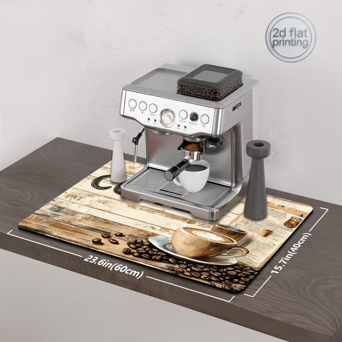 1pc Coffee-Themed Absorbent No - Vintage Coffee Equipment ulasan dan harga