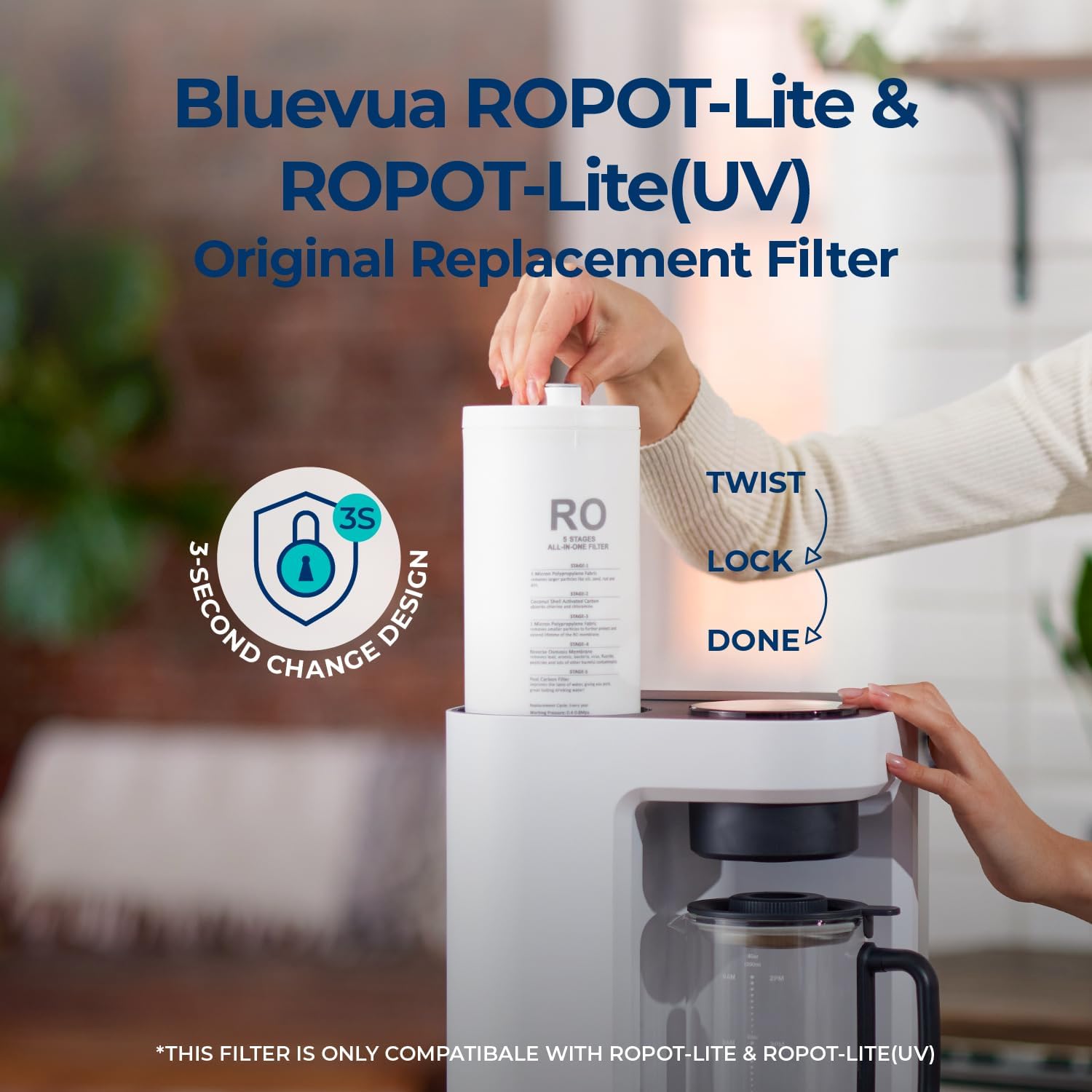 Countertop Reverse Osmosis Wat - Water Filter Cartridge ulasan dan harga