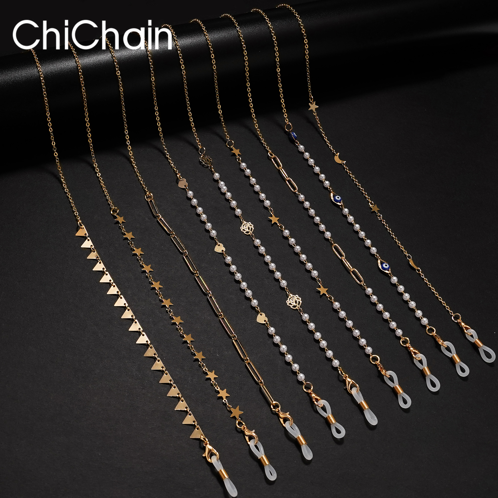 2022 Fashion Sunglasses Chain  - Blind Filter Disc ulasan dan harga