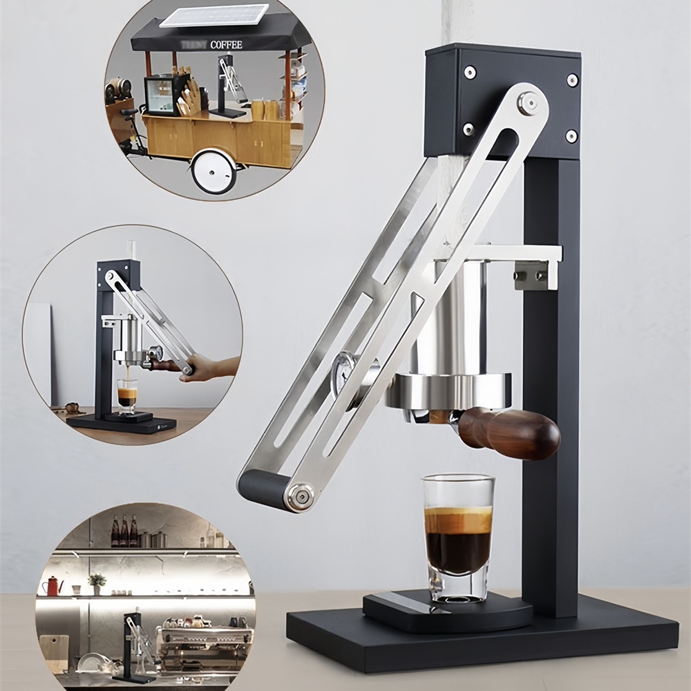 Espresso Coffee Press Manual C - Pressure Gauge Espresso ulasan dan harga
