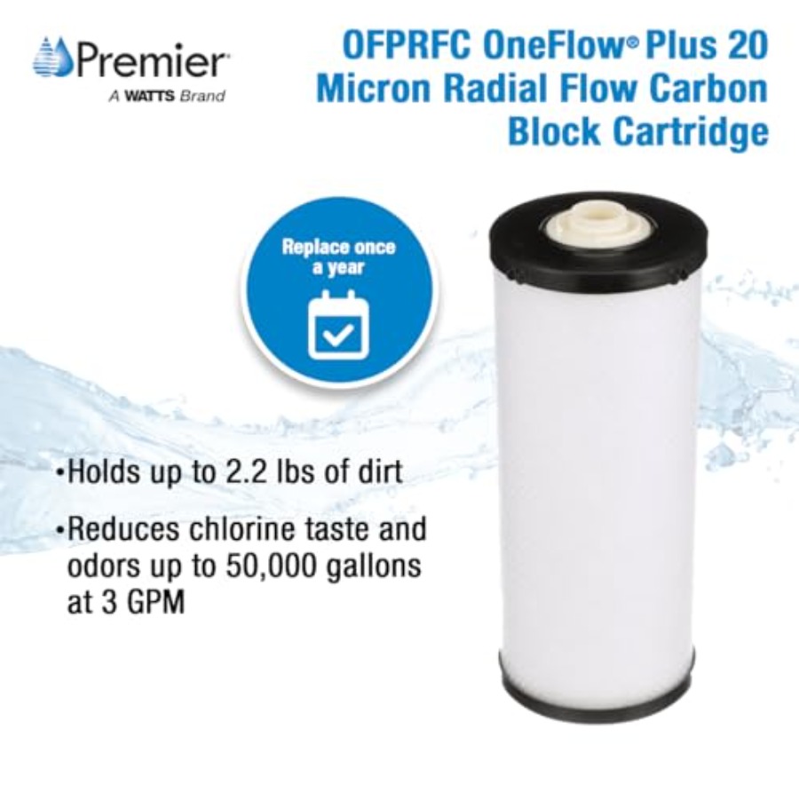1-Pack Radial Flow Carbon Bloc - Water Filter Cartridge ulasan dan harga