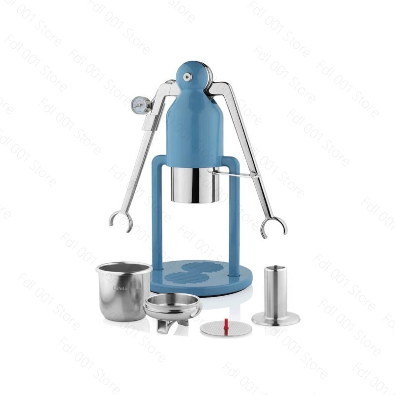 Hand Press Coffee Robot Unplug - Pressure Gauge Espresso ulasan dan harga