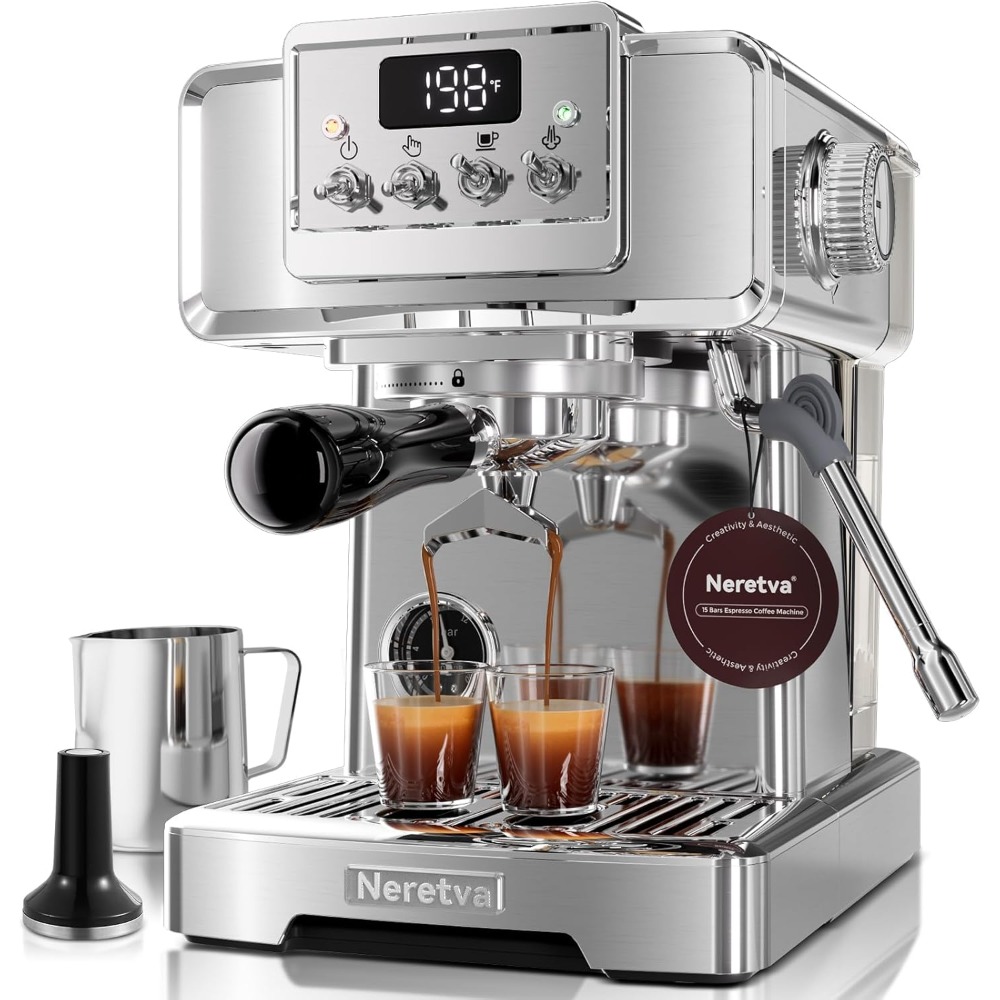 58mm Professional Espresso Cof - Pressure Gauge Espresso ulasan dan harga