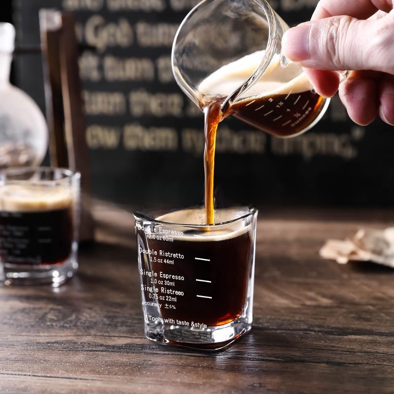 60ml 2oz Square Glass Vodka Sh - Coffee Equipment Brand ulasan dan harga