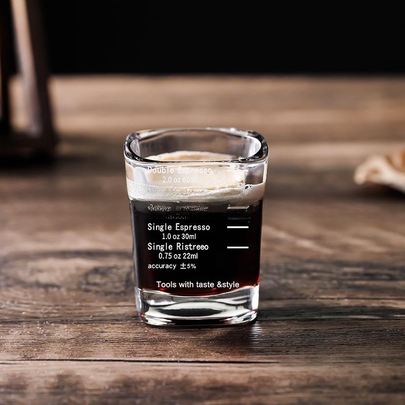 60ml 2oz Square Glass Vodka Sh - Coffee Equipment Brand ulasan dan harga
