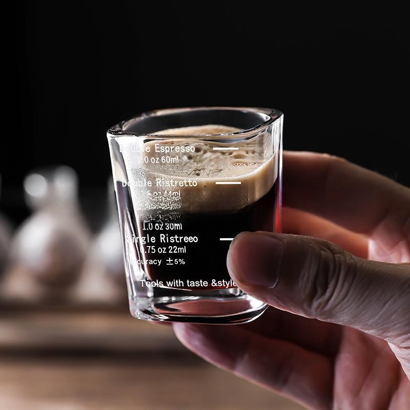 60ml 2oz Square Glass Vodka Sh - Coffee Equipment Brand ulasan dan harga