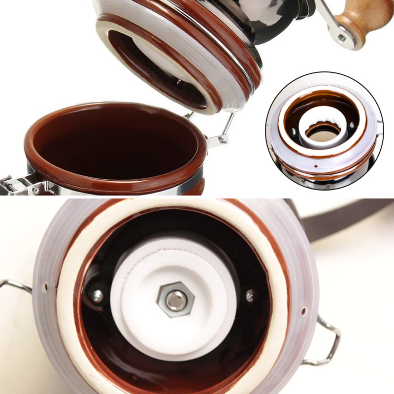 Manual Coffee Grinder Portable - Vintage Coffee Equipment ulasan dan harga
