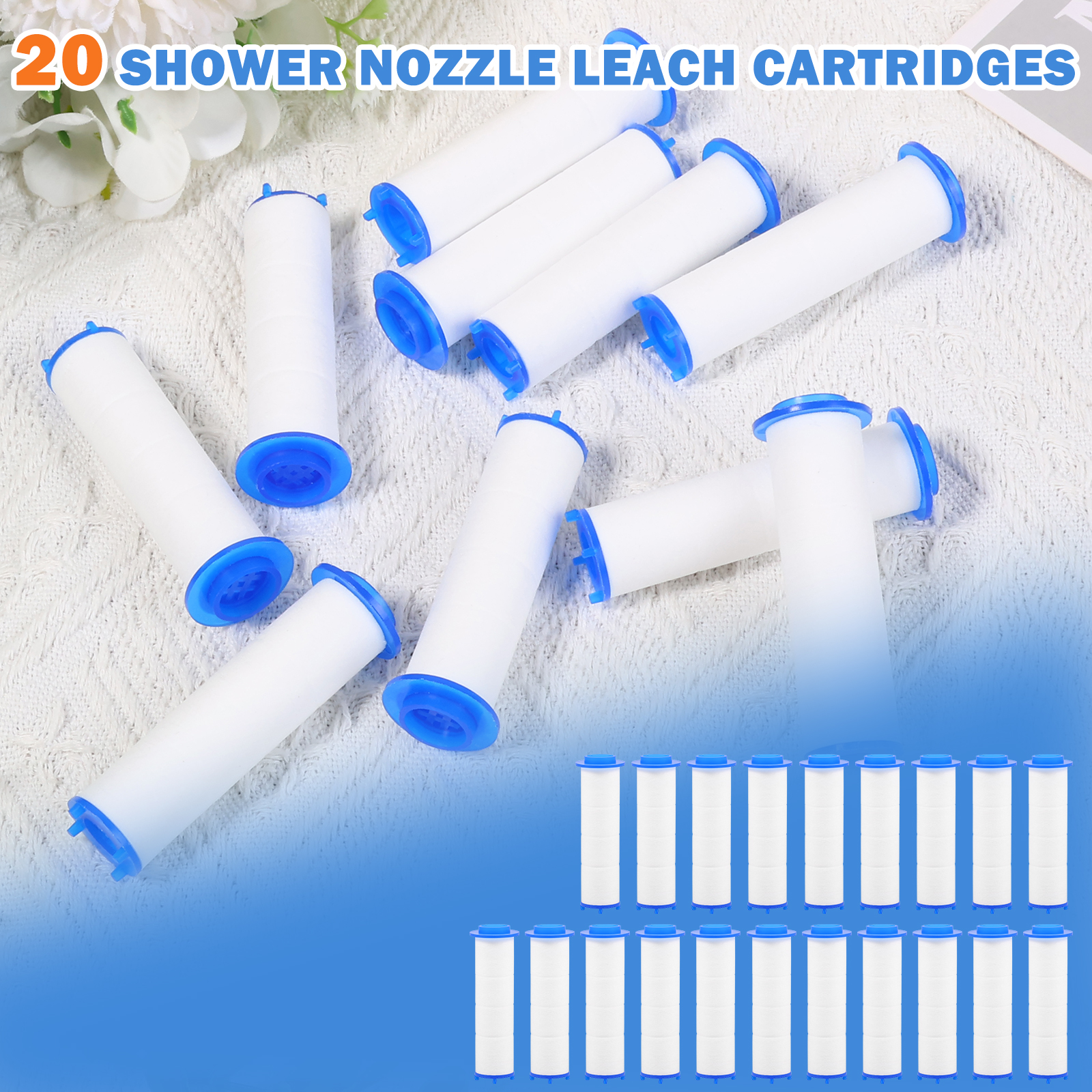 20Pcs Replacement Shower Filte - Water Filter Cartridge ulasan dan harga