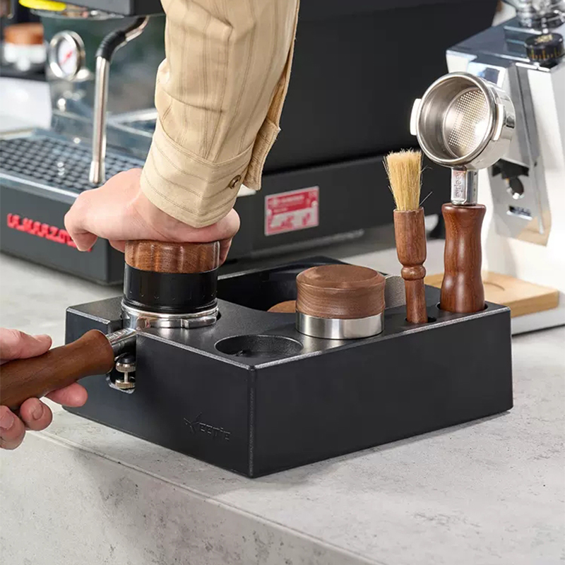 Coffee Tamper Station Mat Stan - Portafilter 58Mm ulasan dan harga
