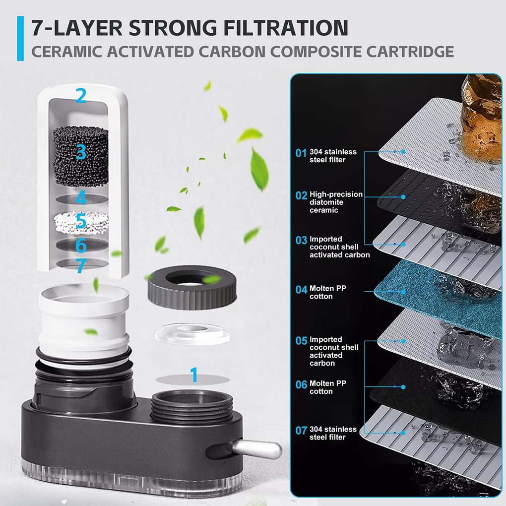 4 Pcs Durable Ceramic Faucet W - Water Filter Cartridge ulasan dan harga